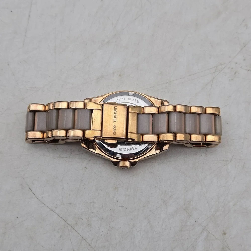 Michael Kors Chronograph Women's Mini Blair Rose Gold Tone Watch MK6175